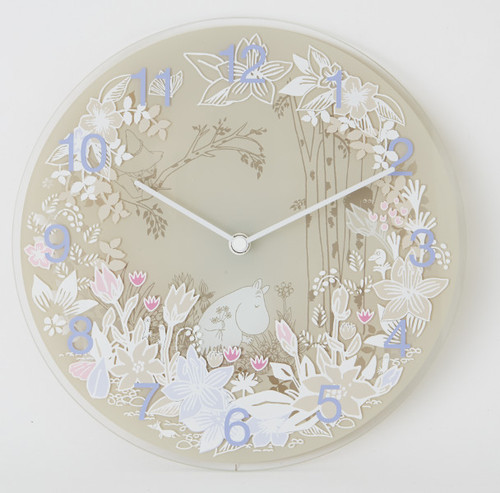 MOOMIN timepieces Wall clock Moomin picking flowers | ムーミン公式